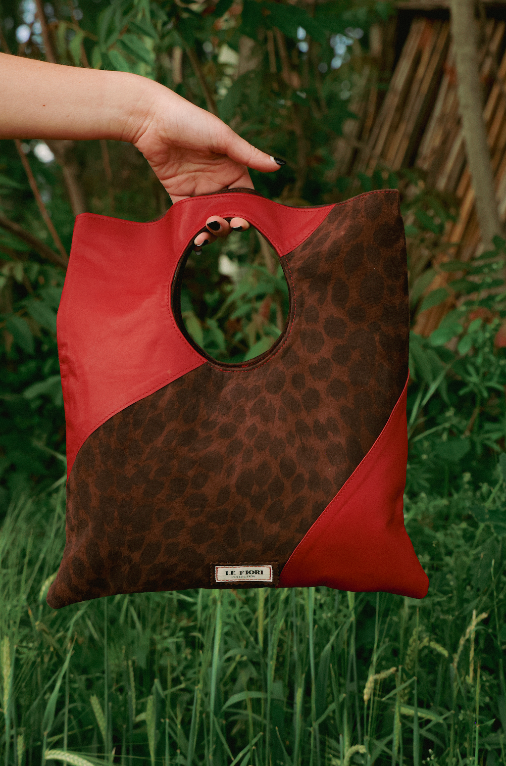 Loto Bag Leopardo/Rojo